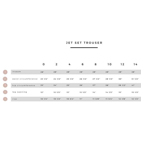 Epoque Evolution JET SET TROUSER Carbon Black Size 14 - Picture 8 of 8